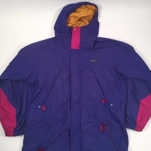 Vintage Women's Patagonia Purple & Pink Wind Break